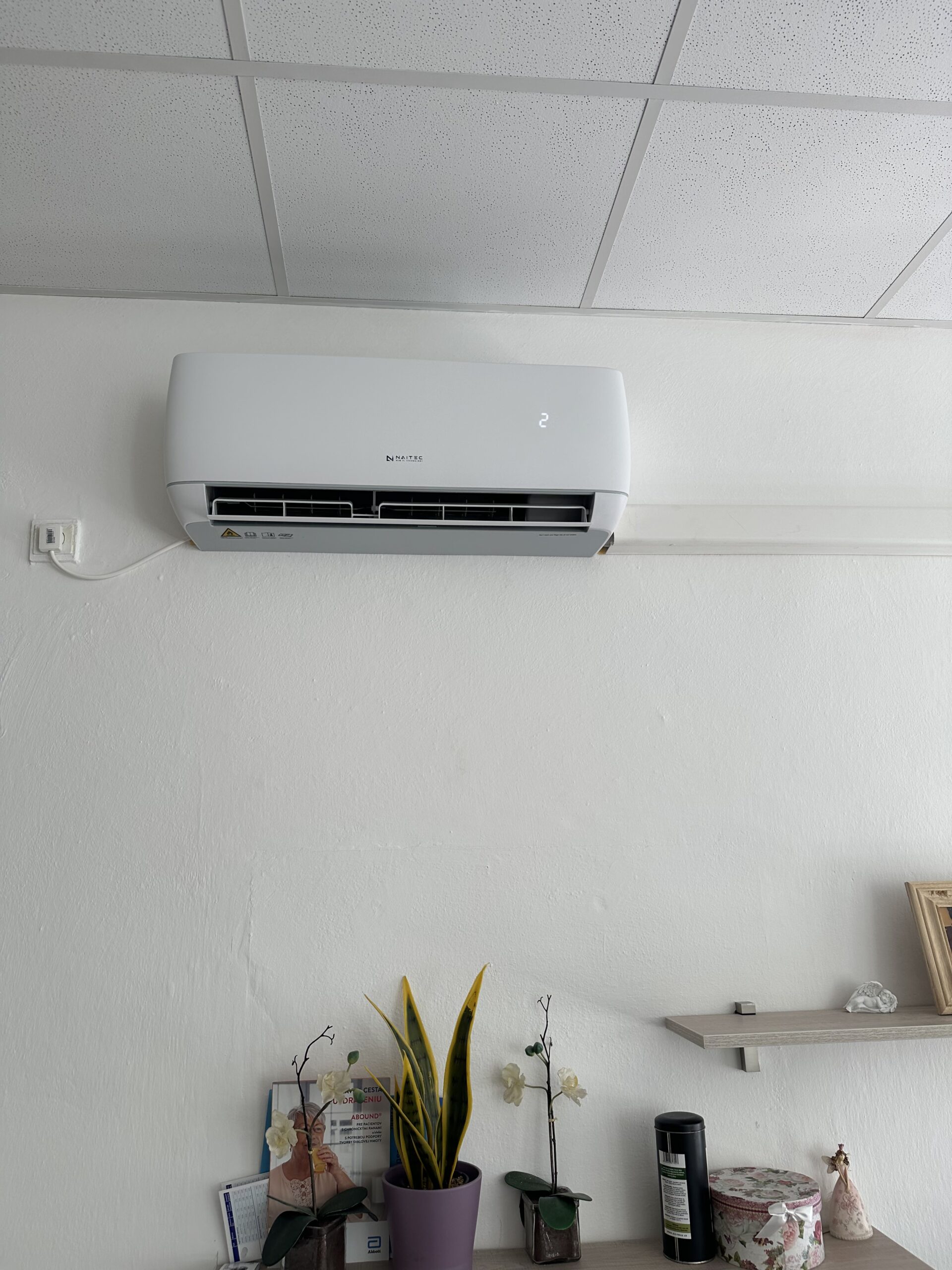 Ukážka inštalovanej jednotky 22