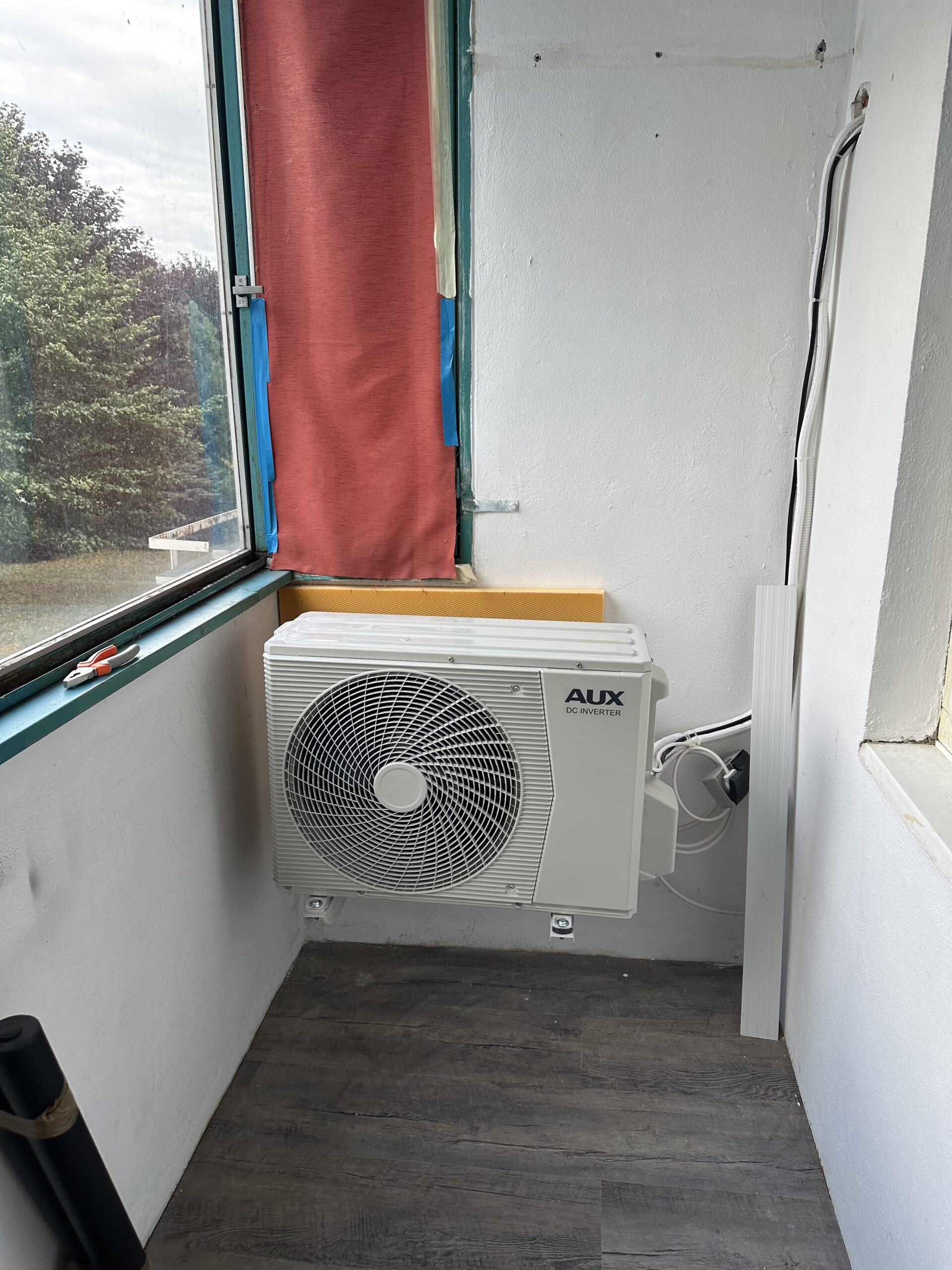 Ukážka inštalovanej jednotky 17